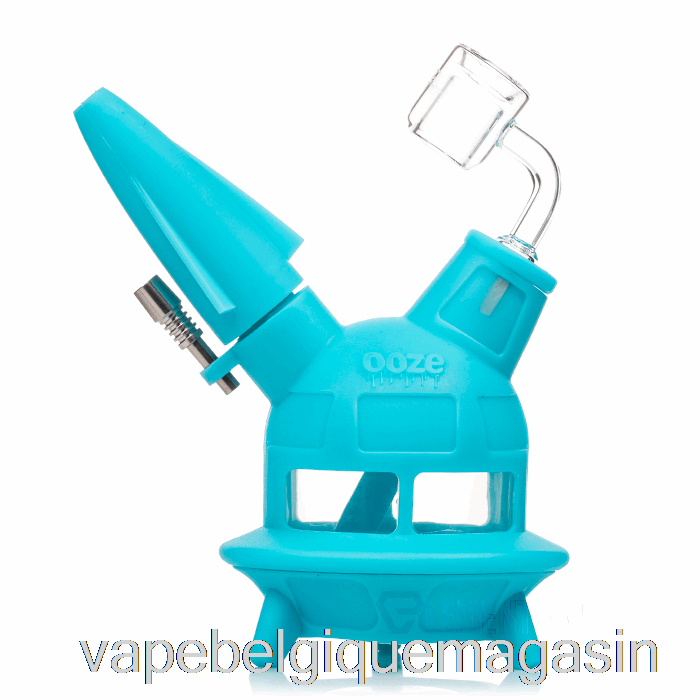 Vape Jetable Ooze Ufo Pipe à Eau En Silicone Shimmer Black (glitter Black)